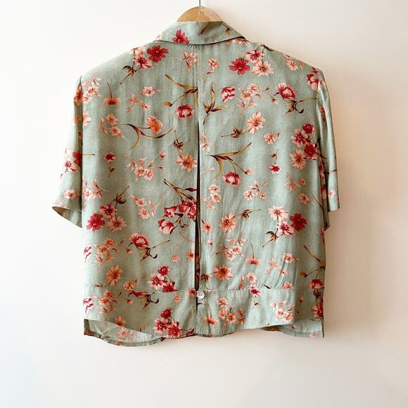 Vintage 90s Dress Barn Floral Cottagecore Dress and Top Set Size 12 - Picture 4 of 8